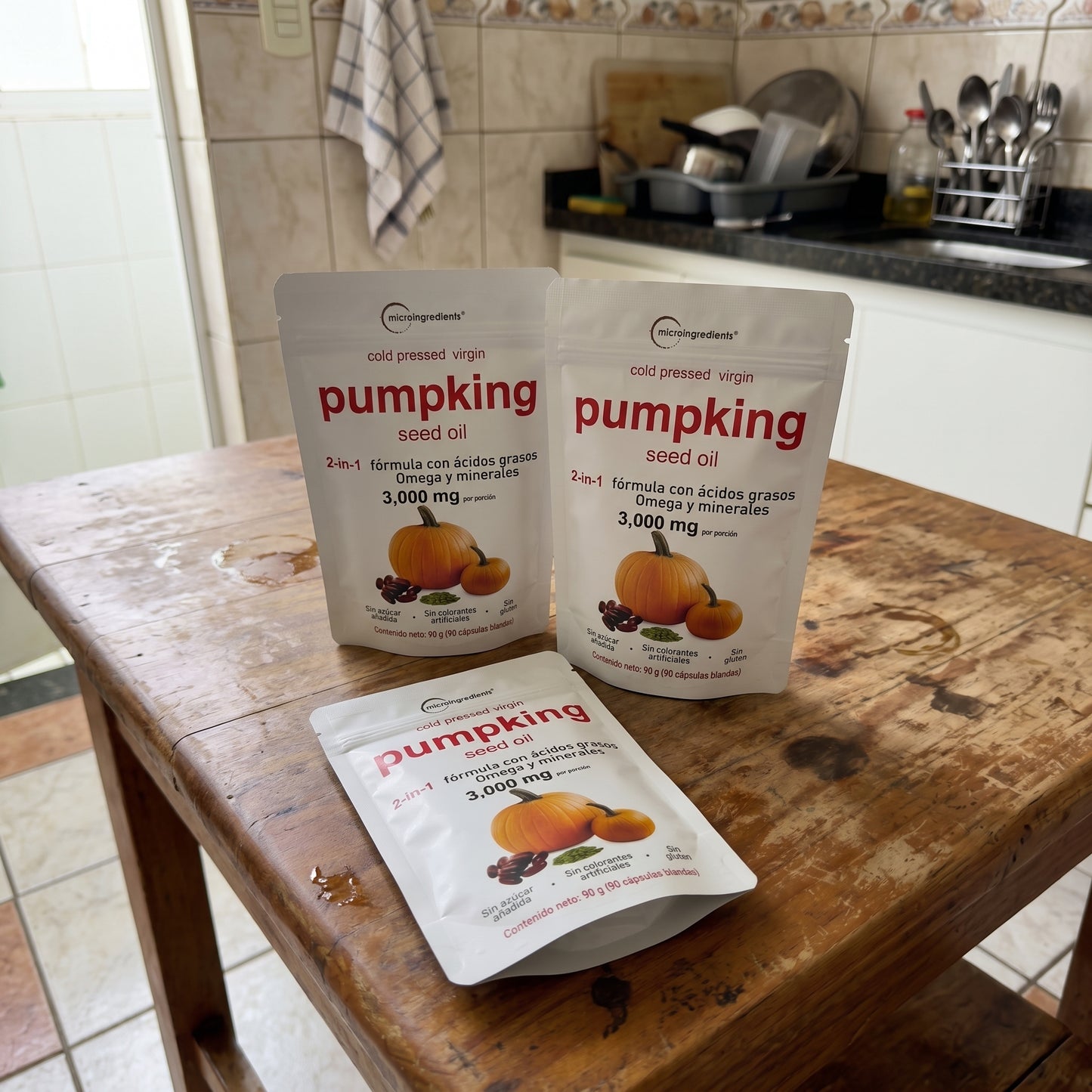 BOLSA PUMPKING SEMILLA CALABAZA